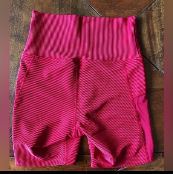 Beach Riot red shorts - Picture 2 of 3